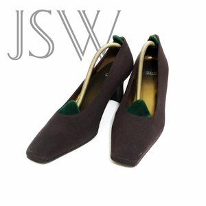 Stuart Weitzman Women's Brown Pumps made in Spain 9.5